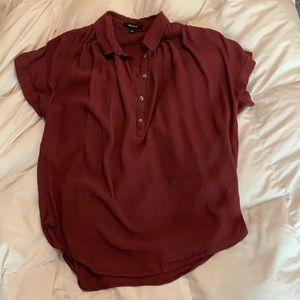 Madewell Central Drapey Popover